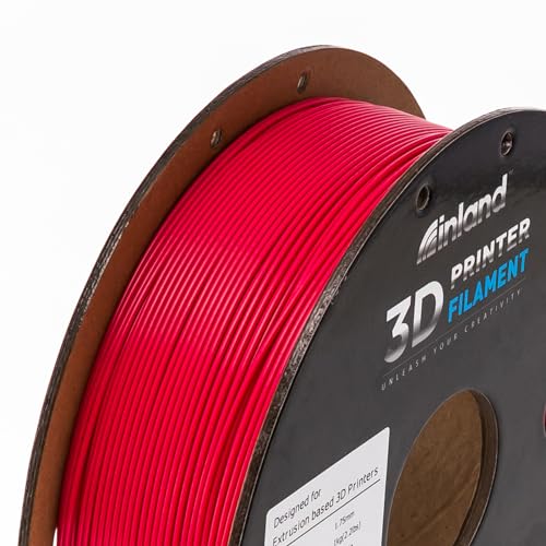 Image of INLAND Micro Center PLA+ 3D Printing Filament 1.75mm - PLA Pro Dimensional Accuracy + /- 0.03 mm - 1kg Cardboard Spool (2.2 lbs) (1 Pack Magenta, 1.75mm)