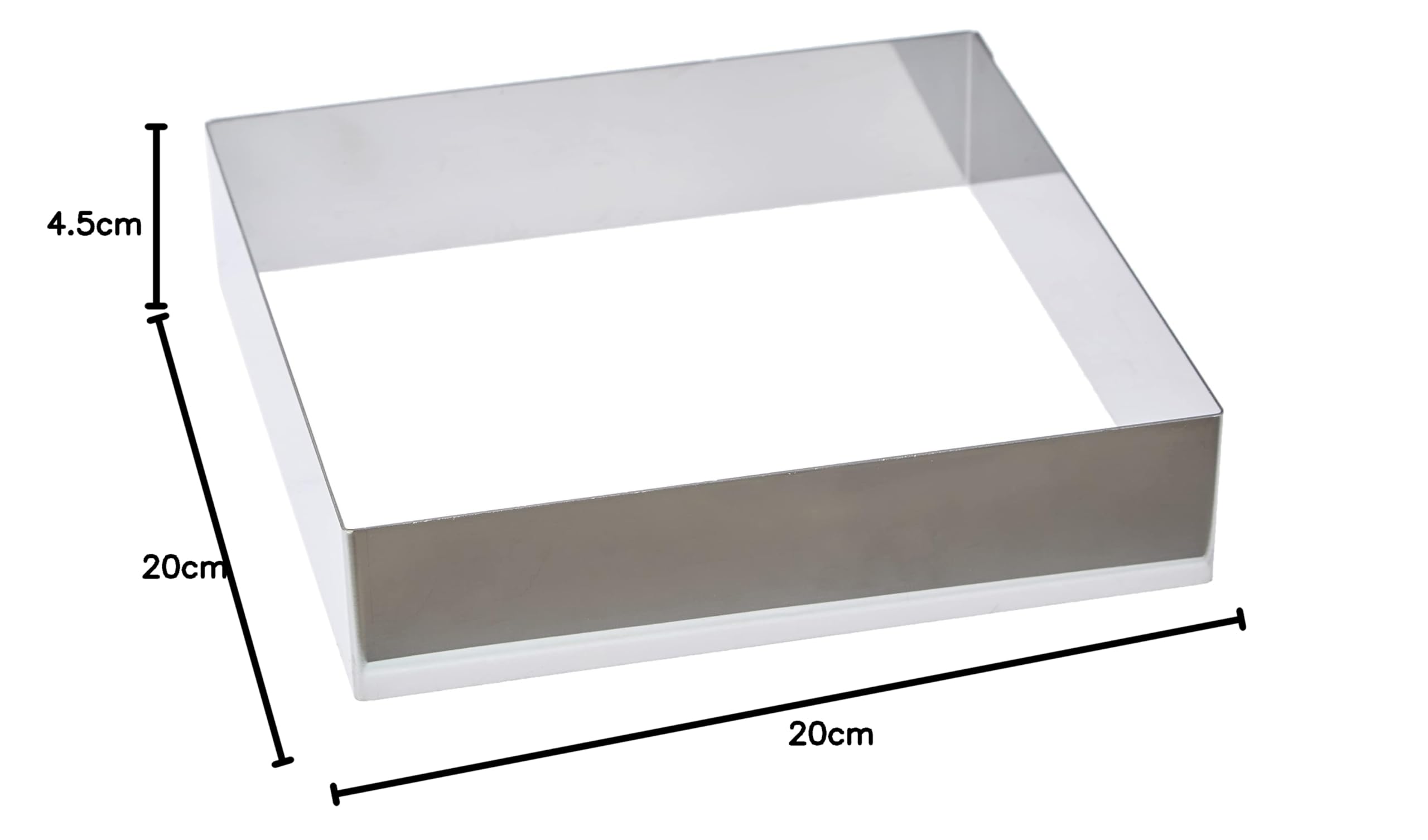 DE BUYER 39062 BUYER Frame, Stainless Steel, Silver, 27.9 x 20.1 x 10.9 cm