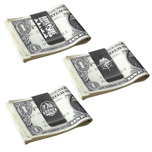 Men's Metal Clip Wallet: Advanced RFID Protection, Pocket-Slim Cash Organizer2