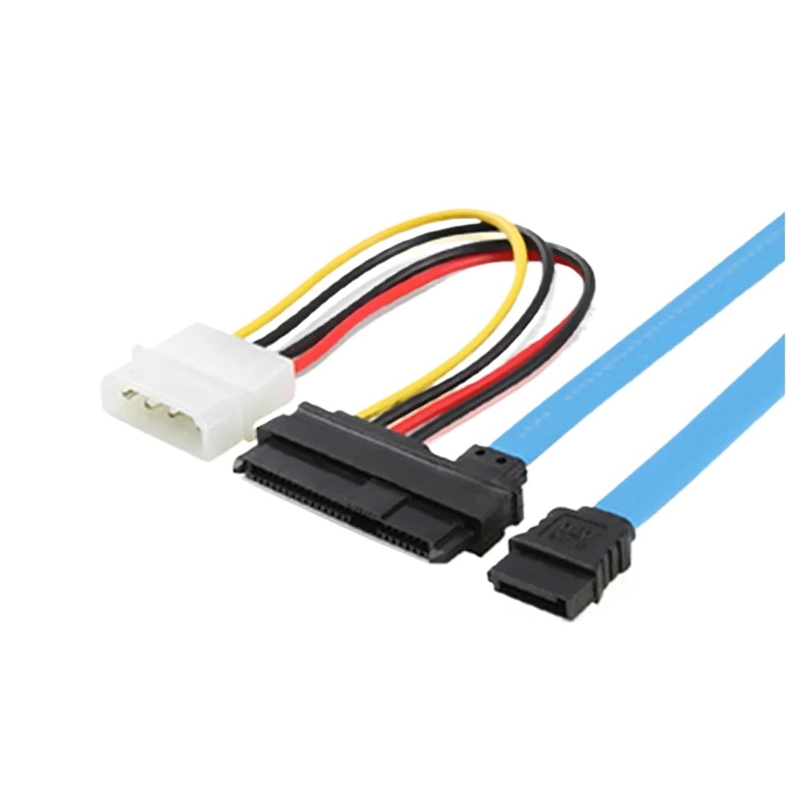 S/A/S Cavo adattatore S/A/S a SATA 29 Pin Famale 4 Pin Maschio Cavo Adattatore Convertitore per Hard Disk Drive Cavo di Alimentazione Adattatore