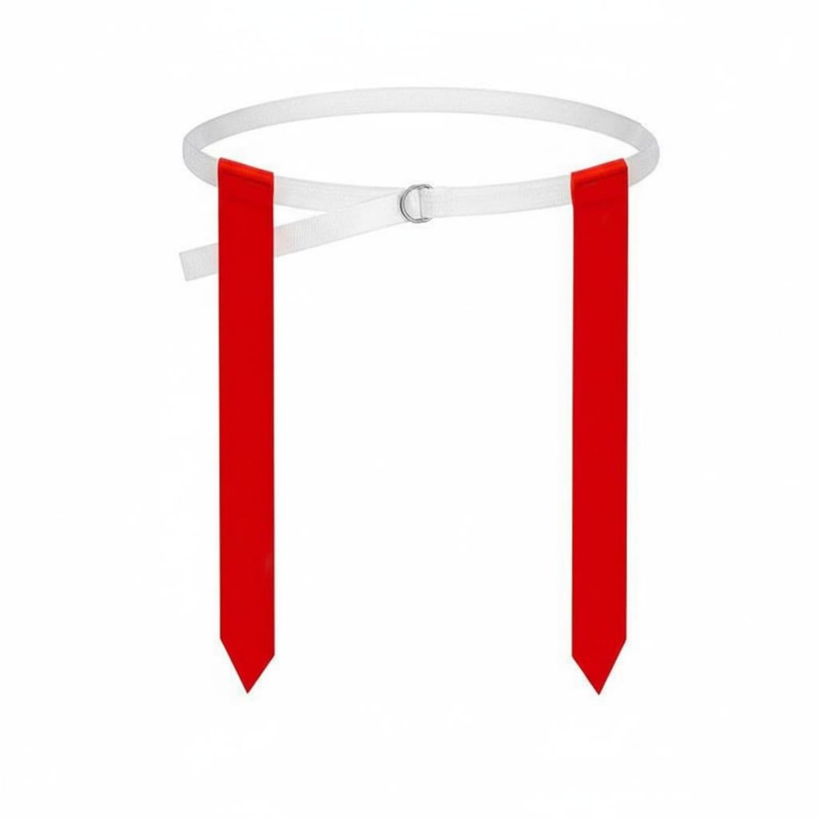 Quick-Release Buckle American Football Belt Long-Lasting Football Belt Set Strong Hook And Loop Team Sport Accessory Heavy Duty For Young Players, Kids, Beginners, Pe Class, Training, Red, D-Ring 2s|B-image-23