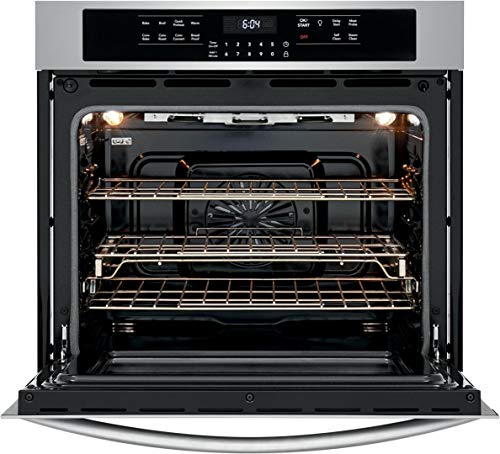 Frigidaire Fgew3066Uf Gallery Series 30 Inch 5.1 Cu. Ft. Total Capacity Electric Single Wall Oven In Stainless Steel #TOP1