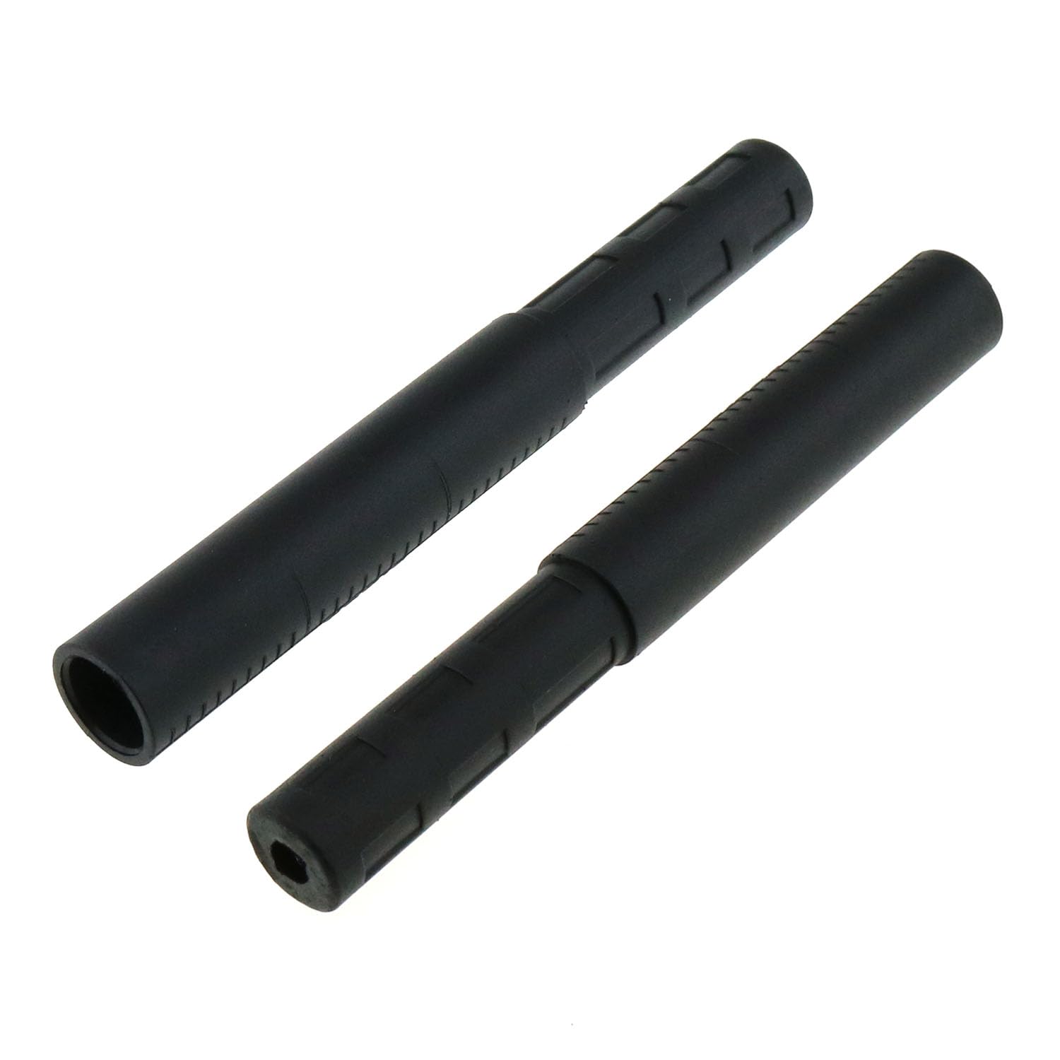 MEETOOT 2pcs Golf Shaft Extension Black Golf Club Spare Parts Repair Equipment for Iron Wood Putter