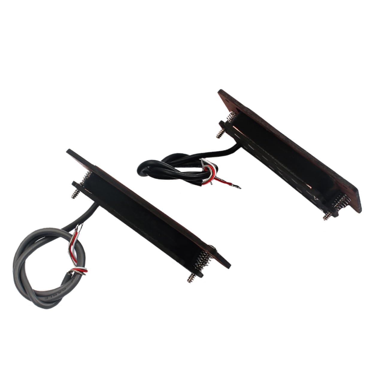 Pickup Humbucker per Chitarra Elettrica Corde Legno Rosa per Chitarra con Doppie Bobine per Tonalità e Bilanciamento