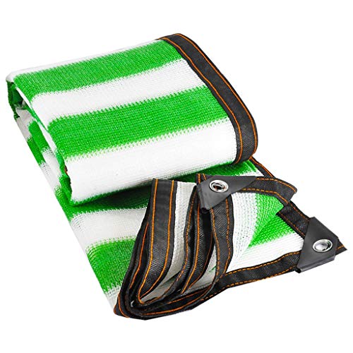 LQQ Shade Sails Shade Sails Privacy Netting Garden Screening Windbreak Fencing 90% Shade Fence Net UV Resistant Pergola Cover Canopy Sun Shade Cloth (Color : 6-pin, Size : 38m)