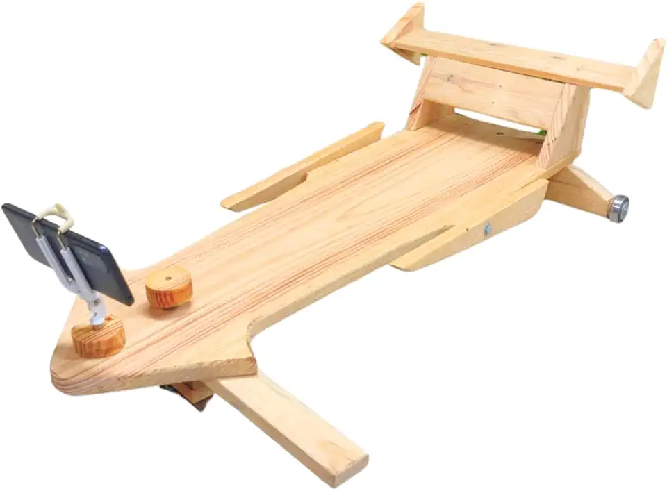 Carrinho De Rolimã Madeira 3 Rodas Madeira Adulto Infantil