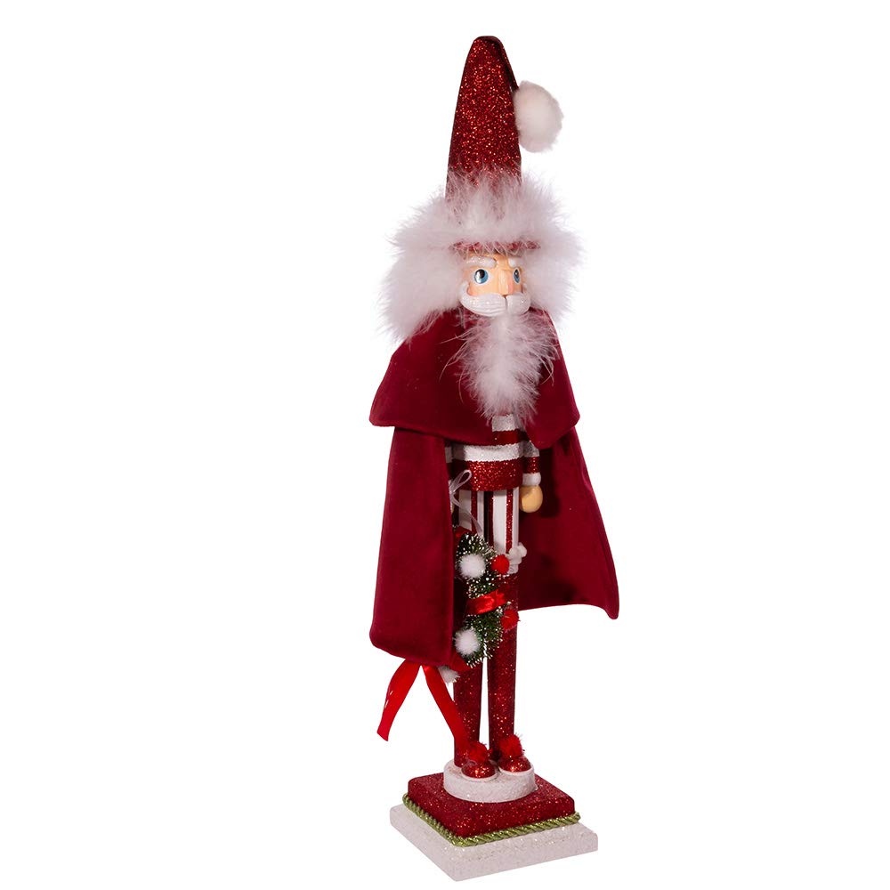 Kurt S. Adler 20-Inch Hollywood™ Red Skinny Nutcracker with Wreath