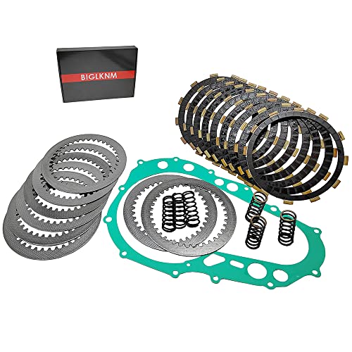 BIGLKNM Kit de embrague placas de fricción y junta de cubierta compatible con Suzuki Quadsport Z400 LTZ 400 Kawasaki KFX400 2003-2006 Arctic Cat DVX400 2004-2008