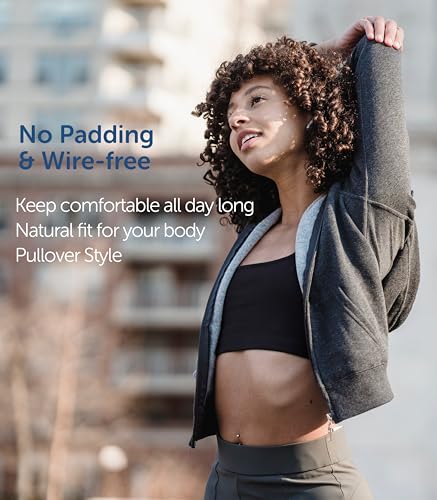 Comfneat Women's 4-Pack Adjustable String Bralette No Padding Cotton Spandex Bra2