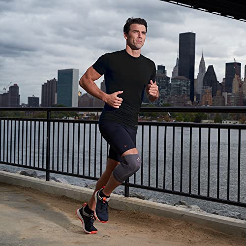 Tommie Copper Men’s Core Compression Short Sleeve Crew Neck Shirt | Upf 50, Breathable Base Layer For Sports, Gym & Support - Black - X-Large #TOP4