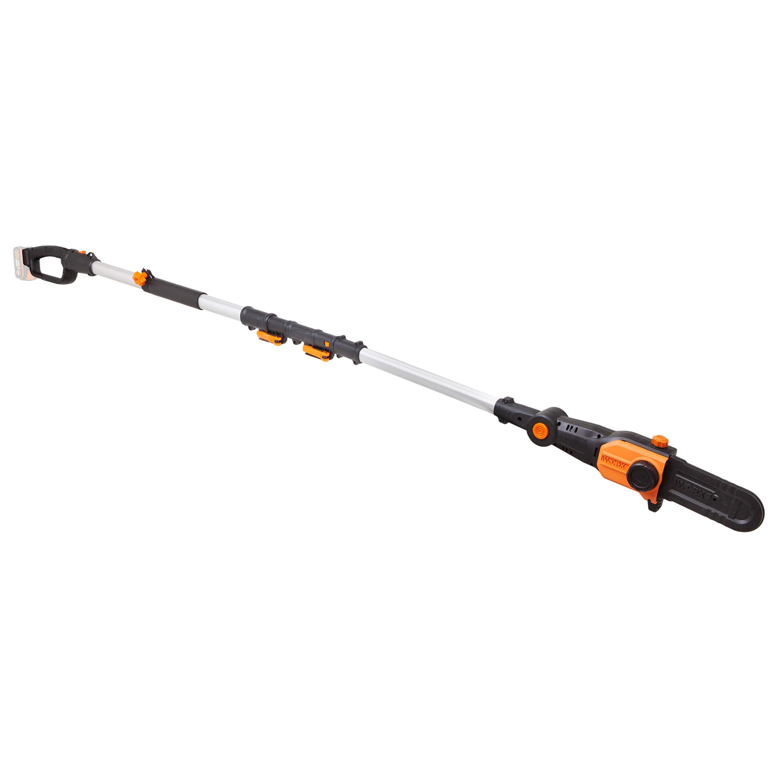 WORX WG349E.9 Sierra de cadena, Color Negro, 20 cm