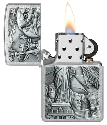 Encendedor Zippo American Icons Street Chrome miniatura 3