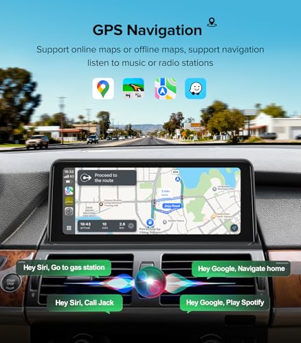 AINAVITO 10.25" Linux CarPlay Radio for BMW X5 E70/ X6 E71 (2011-2013) - image 6