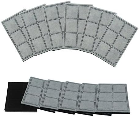 Premium Platium Charcoal Water Filter Replacement for Drinkwell Pet Fountain - 12 Filters