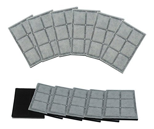 Premium Platium Charcoal Water Filter Replacement for Drinkwell Pet Fountain - 12 Filters