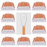 AAwipes 4 Reinigungstupfer (Großpackung 1000 Stk, Orange, Länge/Tupferbreite=100 mm/6,8 mm) Gestrickte Polyester Reinraum-Schaum-Reinigungstupfer Stick (A7147A-1000)