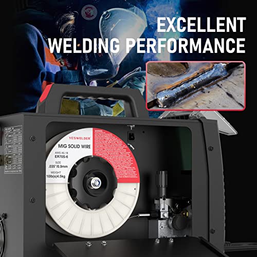 Image of YESWELDER MIG Welding Wire, ER70S-6 Solid Carbon Steel