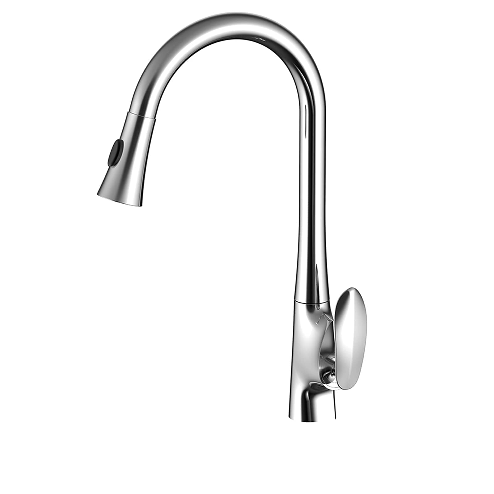 VDOQTLJT Kitchen Tap Brass Faucet Pull-Out Sink Mixer 2 Modes Hot and Cold Water Suitable for is A Good Helper for The Family Gold(Cromo)