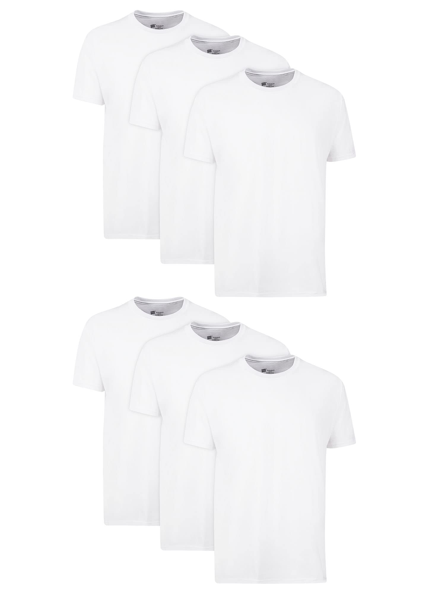 Hanes Men's White T-Shirt Pack 