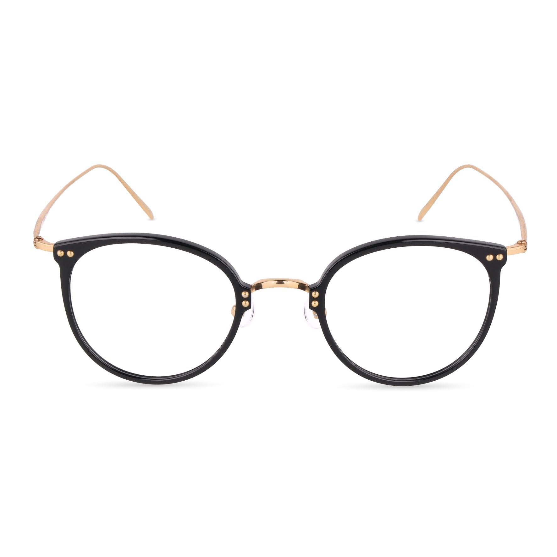 Rodenstock Brille mit Sehstärke für Damen optional mit Sonnenbrillentönung oder Blaulichtfilter, Quadratisch, gefertigt aus Acetat & Titan (inklusive Brillenetui)