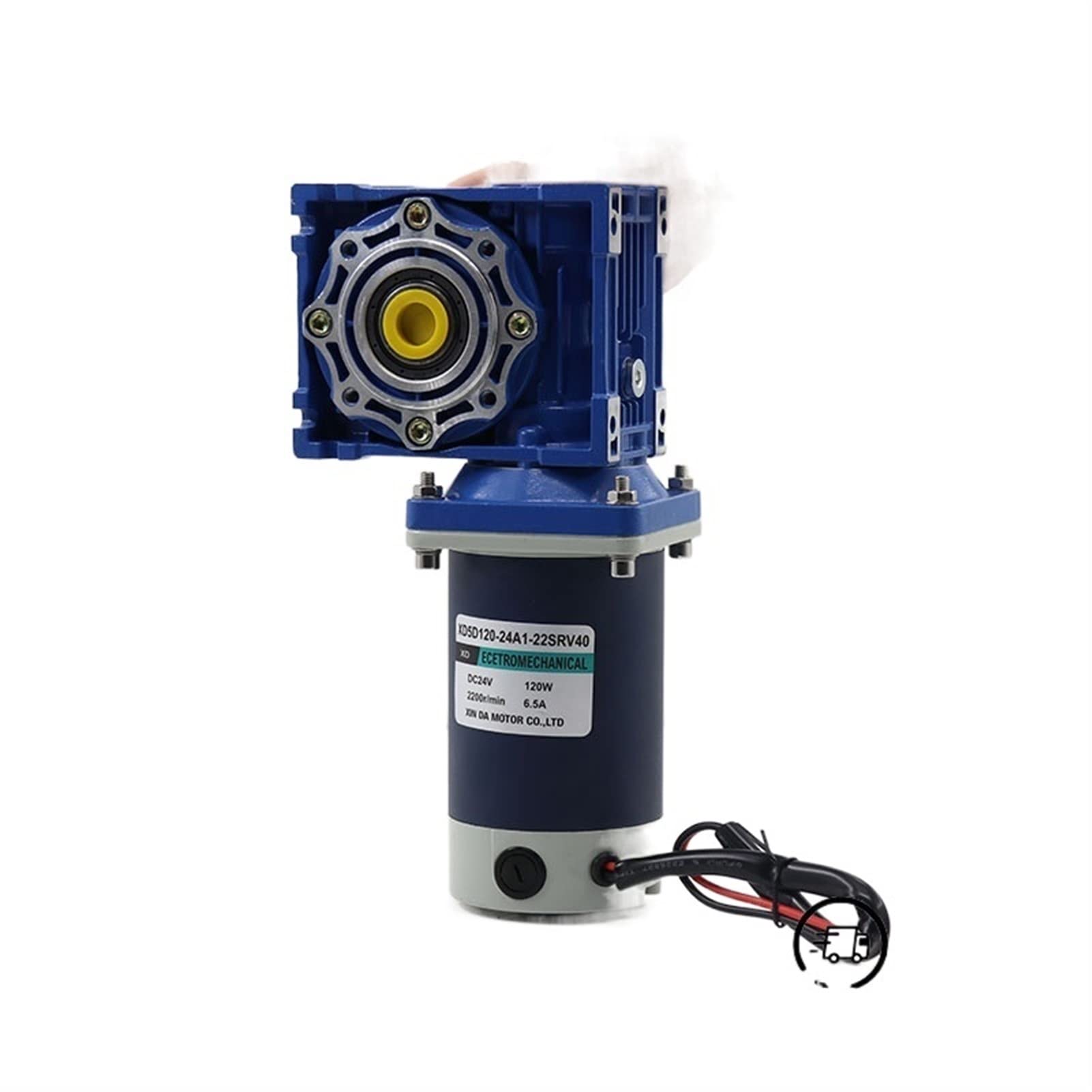 Motor paso a paso Nmrv40 RV40 12V 24V DC reductor engranajes gusano baja velocidad