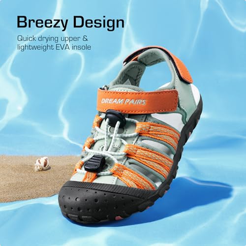 Image of DREAM PAIRS Unisex Summer Water Athletic Sandals