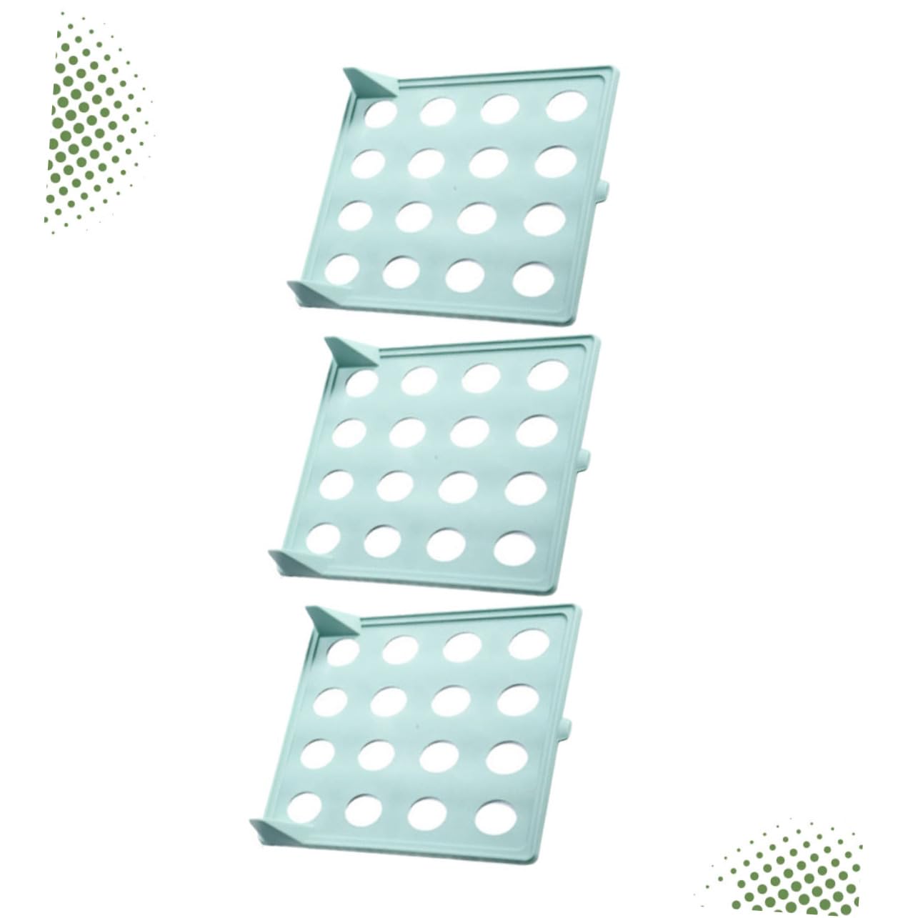 Zerodeko T-Shirt Board Pants Storage Organizer 3pcs Plastic Clothes Folding -Saving Design