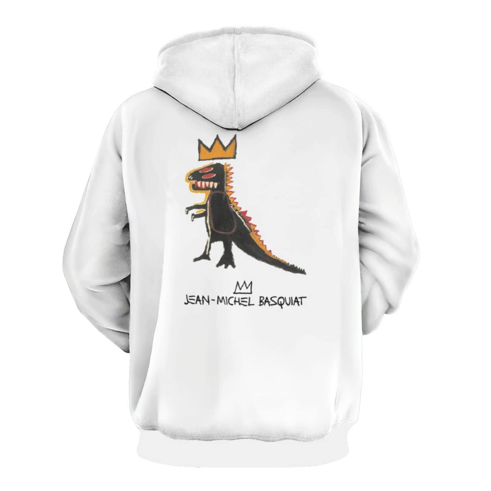 Amazon.co.jp: Jean-Michel Basquiat Dinosaur Hoodie, Large Size, Pullover,  Thick, Hooded Long Sleeve, Top, Sweatshirt, Sweatshirt, Individuality,  Casual, Loose, Comfortable, Unisex, Sportswear, Warm, Gift, Stylish,  Popular, Autumn, Winter : Clothing ...