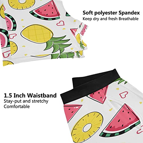 Bóxer para hombre calzoncillos elásticos ropa interior suave pack de 2 Vnurnrn frutas corazón 4