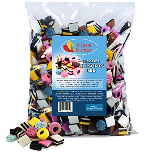 Licorice Candy - Licorice Allsorts Candy - Allsorts Licorice - English Licorice