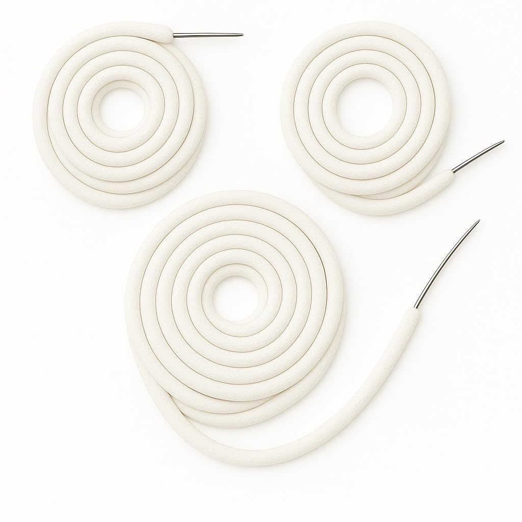 IN SELECT Lighter Wick with Needle Compatible with Zippo and Most Petrol Fuel Lighter, 60 CM Cotton Replacement Wick for Oil and Kerosene Lighters,