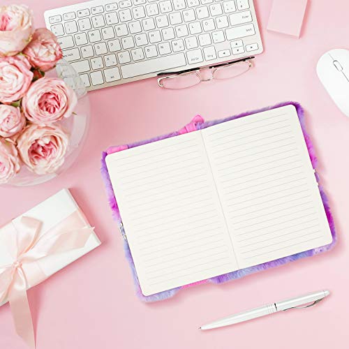 Girls Diary Lock Key Journal Diaries Kids Cute Padlock