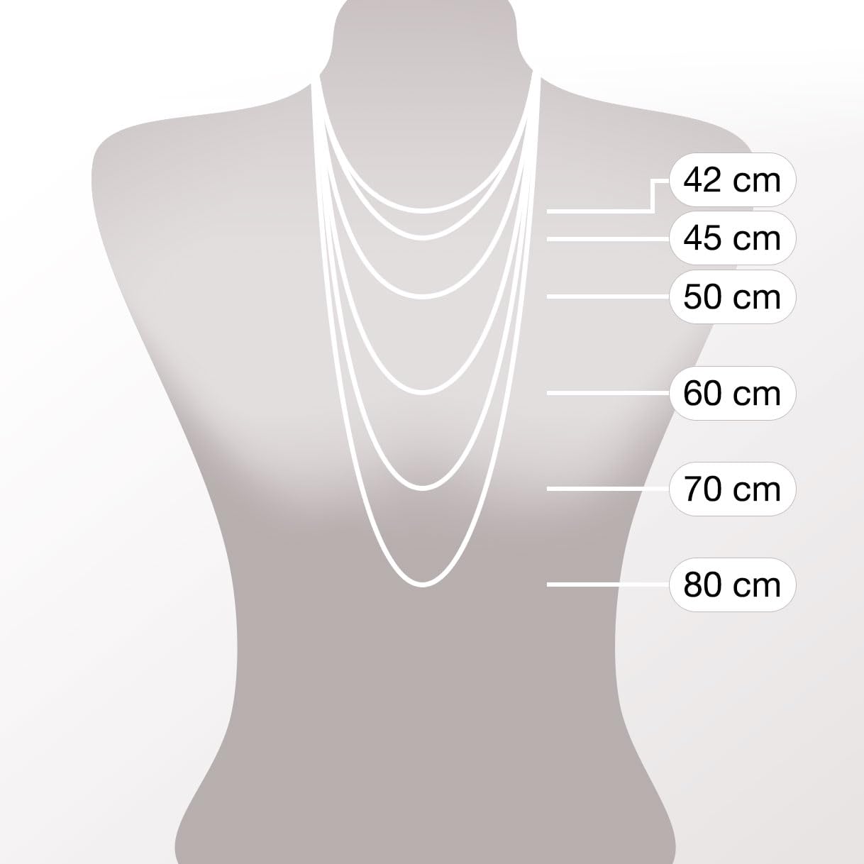 JEWELS BY LEONARDO Collar Ciao Babelli, cadena corta de acero inoxidable dorado, piedras naturales pastel y pequeñas gotas de oro, 42-47 cm de longitud, regalo de joyería, 024470, 42 cm, Acero