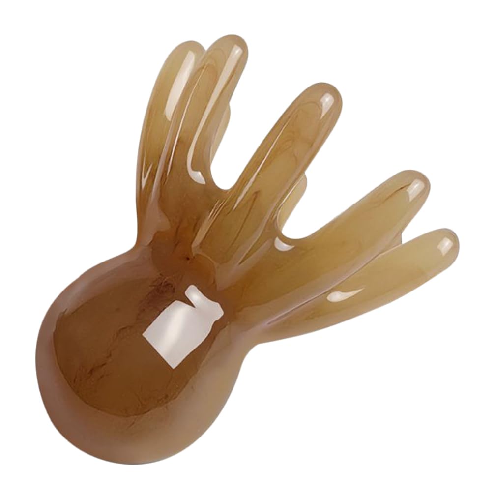 TOVINANNA Octopus Scalp Massager 8 Tentacles Head Scratcher Gua Sha Facial Tools for Head Body Relaxing Hair Growths Massage Points Melts Away Muscle Knots Trigger Points