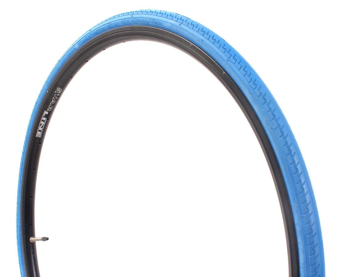 Kenda Kontender zestaw opon do roweru wyścigowego, 28 cali, 700 x 26C, z dętką FV, 332 g, 60 TPI, Slick Profil, niebieski, zestaw opon do roweru szosowego