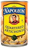 Napoleon Quartered Artichokes, 13.75 Ounce Tin (Pack of 6)