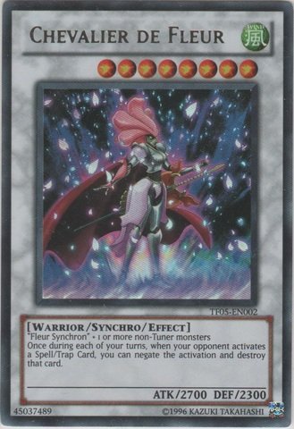 Amazon.com: Yu-Gi-Oh! - Chevalier de Fleur (TF05-EN002) - 5Ds Tag Force 5 Promotional  Cards - Promo Edition