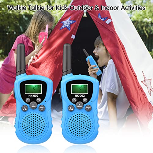 Henniu Walkie Talkie for Kids Handheld 2 Way Radio Toys Max. Walky Talky infantil de 3 km de alcance