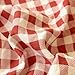 NSNLGSGC Red Gingham Duvet Cover Set Queen, Grid Simple Geometric Square Pattern Comforter Cover,Soft Plaid Washed Microfiber Bedding Cover(3PCS,Queen)