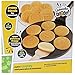 Puppy Friends Mini Pancake Pan- Make 7 Unique Flapjacks- Nonstick Griddle w Long Handle for Breakfast Pup Animal Fun & Easy Cleanup Fun Dog Related Xmas Gift for Kids & Adults, Boys Girls, Party Treat