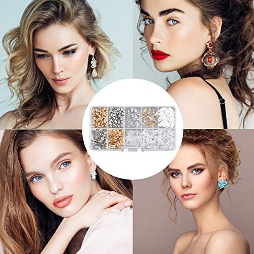Kissral 530 Pieces Earring Backs 10 Styles Rubber Plastic Butterfly Shape Earring Accessories Backs Keepers Earring Safety Back for Women's DIY Jewelry Supplies