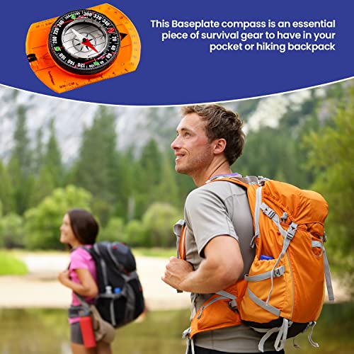 Brújula de orientación para senderismo y camping miniatura 6