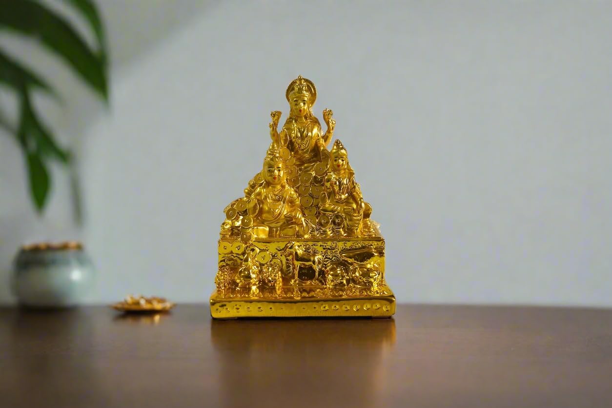 Lakshmi & Kuber Statue - Wealth & Prosperity Gift -2