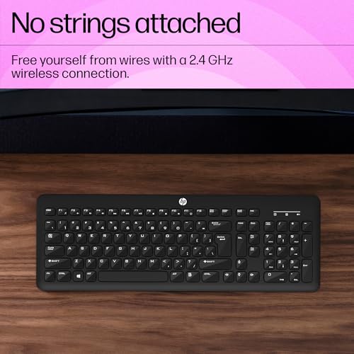 Image of HP K260 Wireless Keyboard /Quick /Comfy /Accurate /Plug and Play /LED Indicators