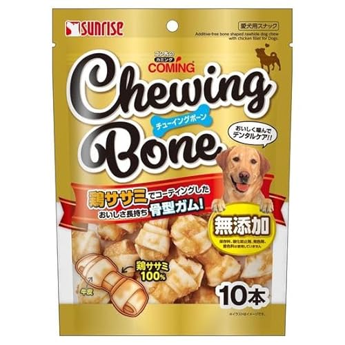 【1袋】ゴン太の カミングチューイングボーン 10本入り ワンちゃんの美味しく?んでデンタルケア