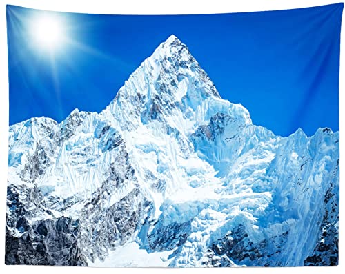 Fondo Fotográfico Tela BELECO 5x3ft Montaña Nevada miniatura 4
