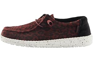 Leopard Print Hey Dude Women's Wendy Loafer Shoes