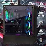 STGAubron Gaming PC Computer Desktop, 13th Gen Intel Core i5-13400F up to 4.6G, GeForce RTX 3050 6G, 16G DDR4, 512G SSD, RGB Fan x4, WiFi 6 & BT 5.2, Windows 11 Home - Image 3