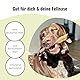 Goopsi Rehbein mit Fell für Hund aus Deutschland – 6 Stück, Harter Kauartikel Wild, Rehknochen, Hautknochen Hund, Knochen mit Fleisch, Kauknochen Zahnreinigung, Rehknochen Dauerkauer