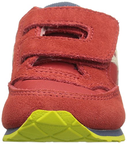 Saucony Unisex-Child Baby Jazz Hook & Loop , Red/Blue/Lime, 9 M Us Little Kid #TOP1